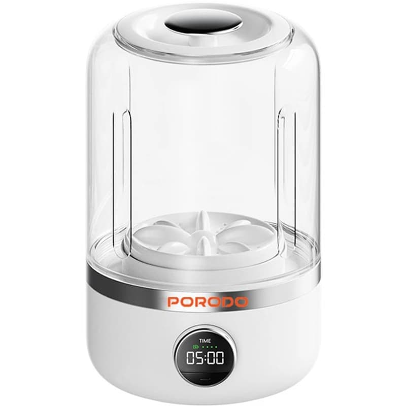 مینی واش شارژی و قابل حمل 1.2 کیلوگرمی پرودو مدل Porodo Lifestyle Cordless Mini Washing Machine PD-LFST192WH