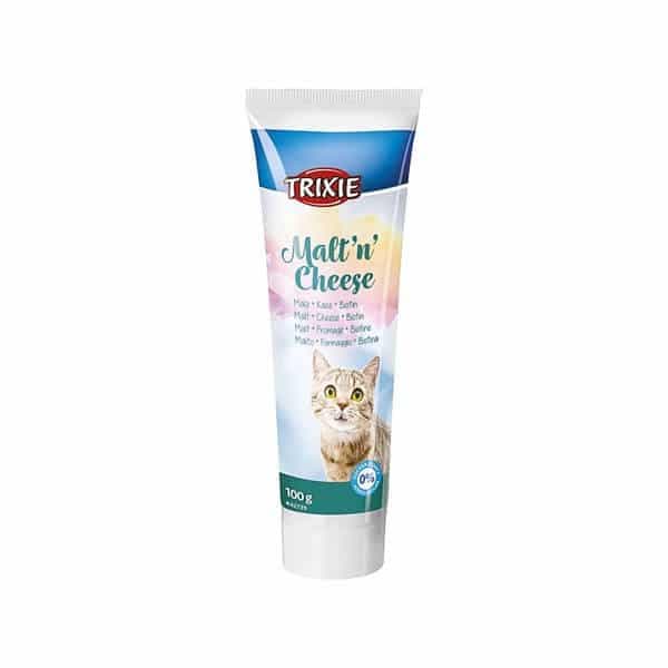 خمیر مالت گربه تریکسی با طعم پنیر (Trixie Anti-Hairball Cheese Malt Paste) وزن ۱۰۰ گرم — تصویر ۳