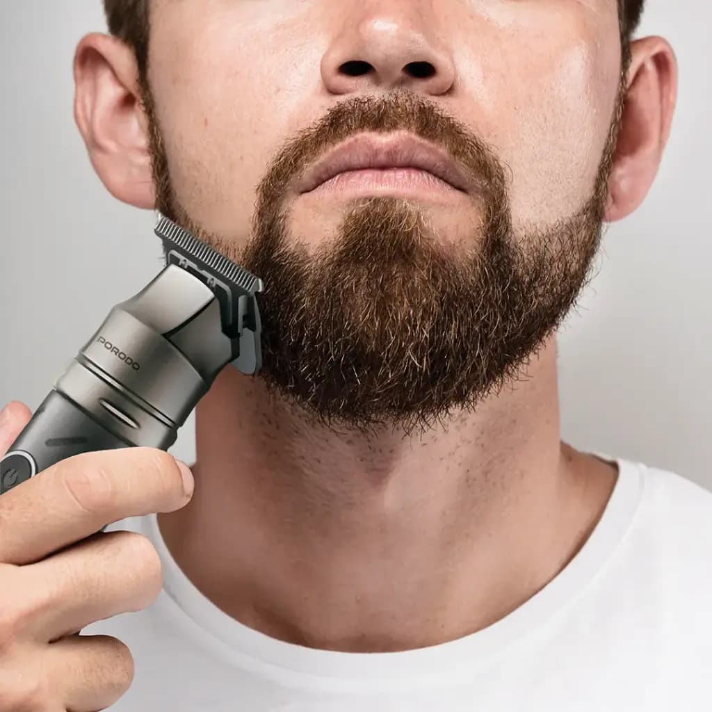 ماشین اصلاح و شیور پرودو مدل Porodo Lifestyle Edgemaster T-Blade Trimmer Shaver — تصویر ۴