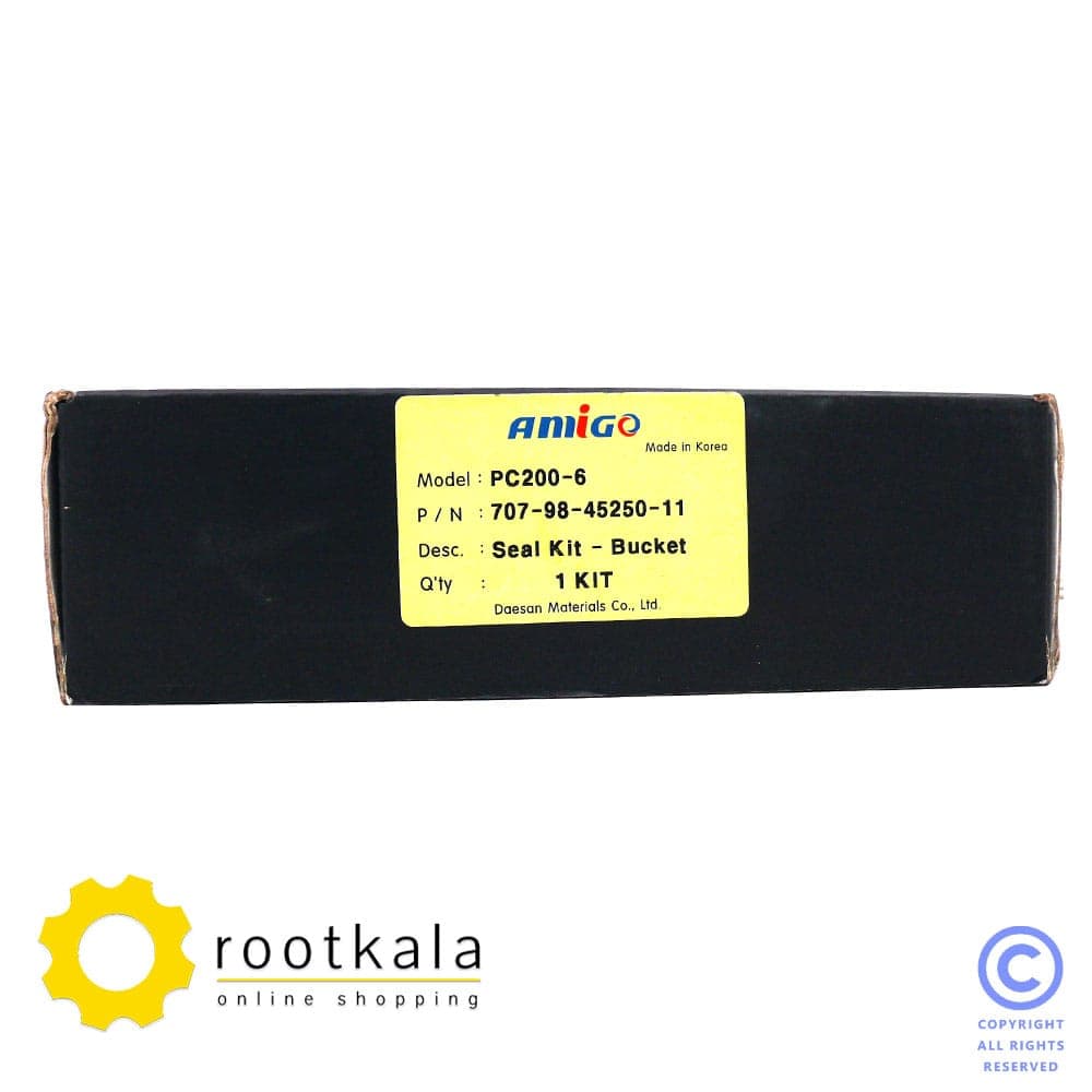 کیت تعمیری جک خالی کن بیل مکانیکی کوماتسو PC200-6 — تصویر ۶