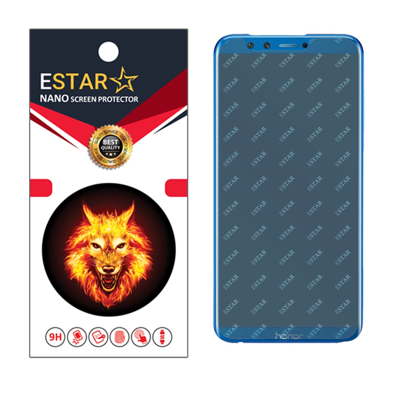 نانو گلس ای استار honor 9 lite