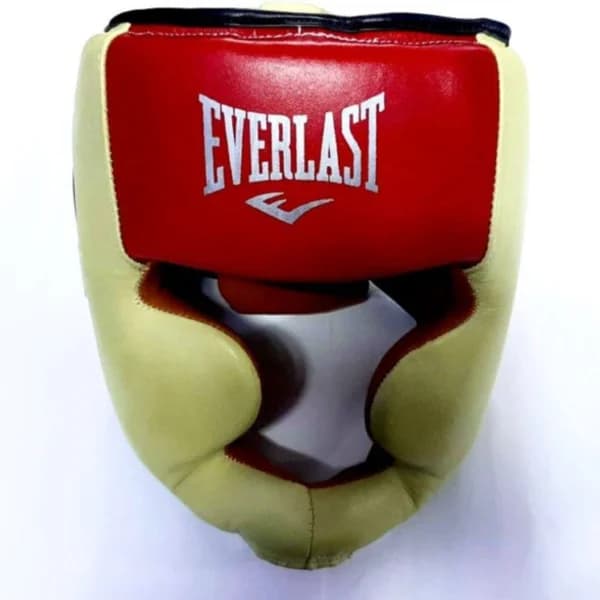 کلاه بوکس فک دار چرم EVERLAST — تصویر ۸