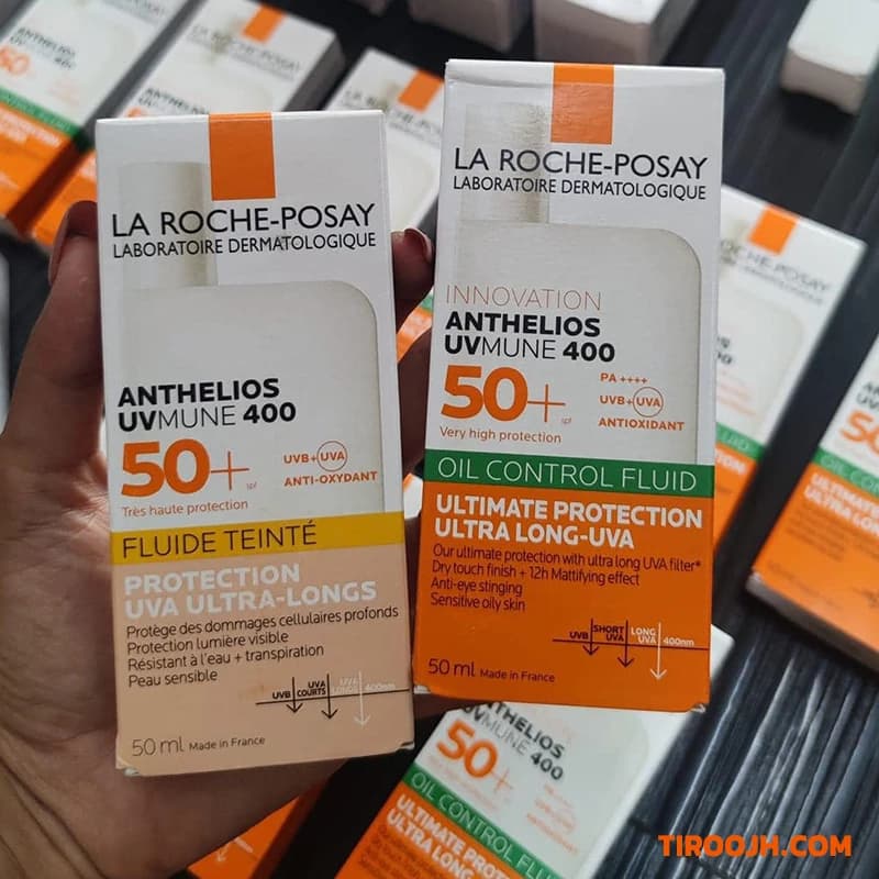 فلوئید ضد آفتاب لاروش پوزای رنگی — تصویر ۵