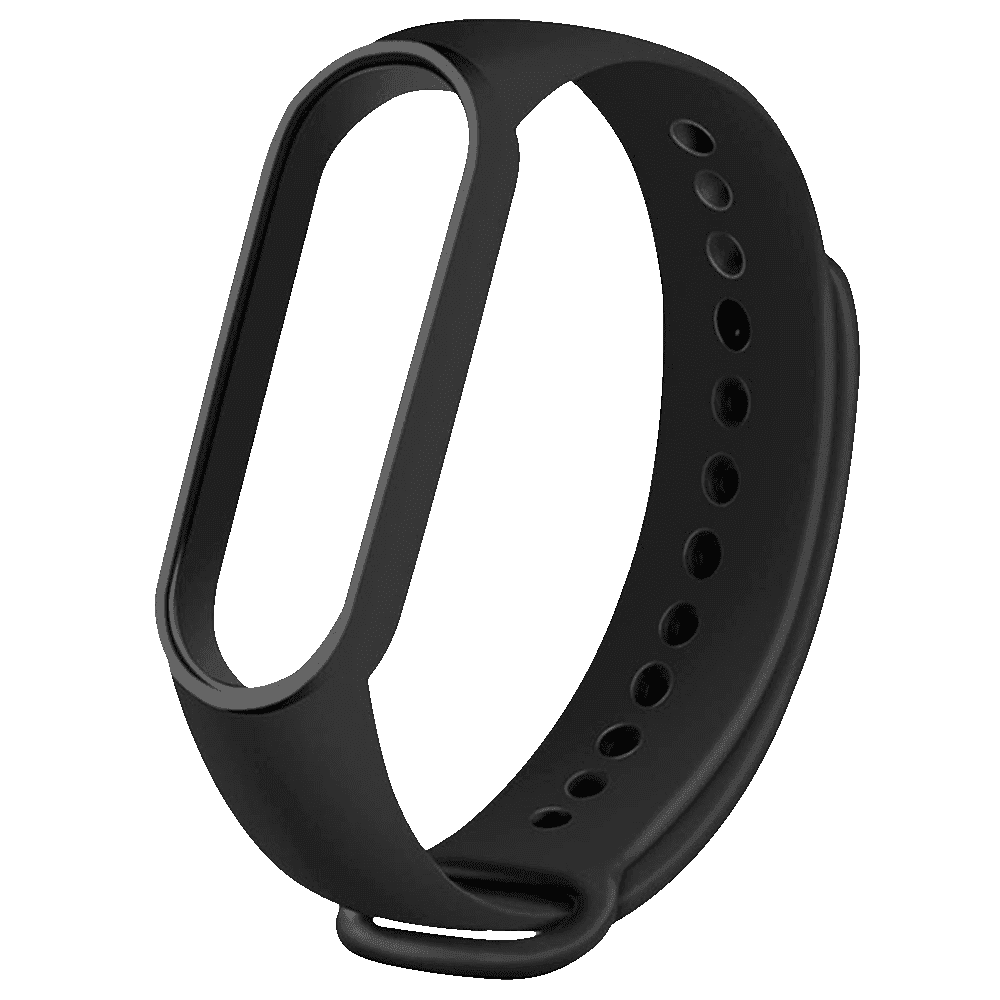 بند سیلیکونی مناسب برای شیائومی Mi Band 5/6 رنگ مشکی