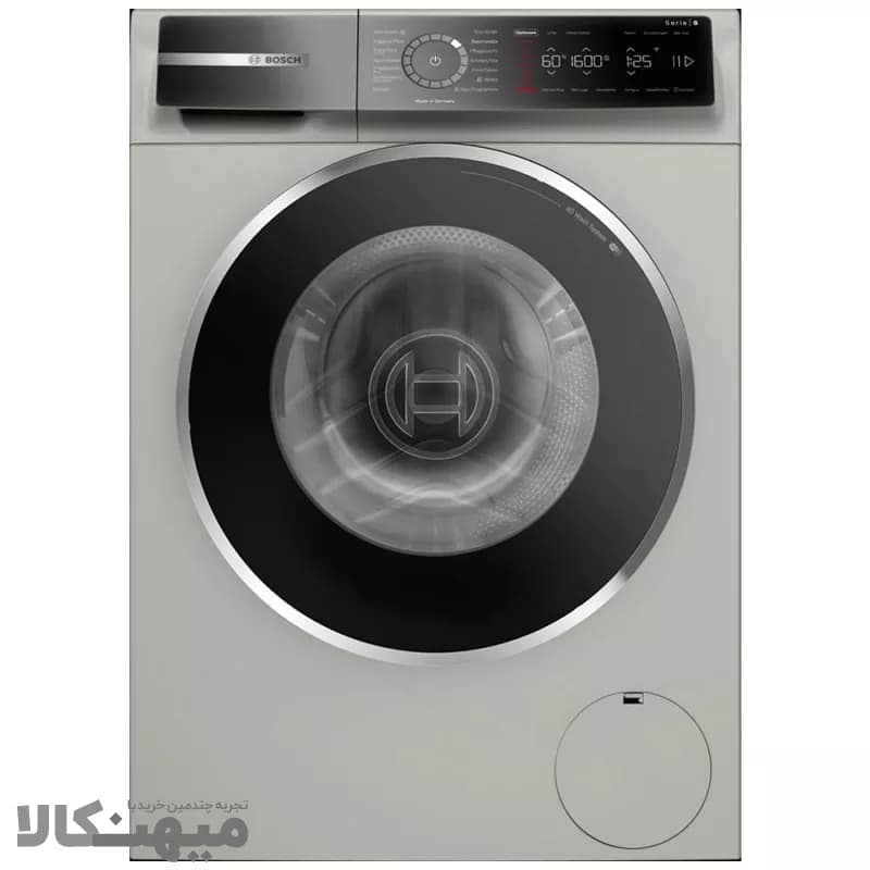 ماشین لباسشویی بوش 10 کیلویی مدل WGB256OXO رنگ نقره‌ای