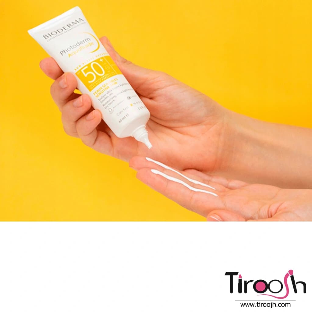 کرم ضد آفتاب بایودرما فتودرم آکوا بی رنگ +SPF 50 — تصویر ۴