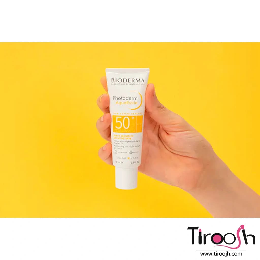 کرم ضد آفتاب بایودرما فتودرم آکوا بی رنگ +SPF 50 — تصویر ۳