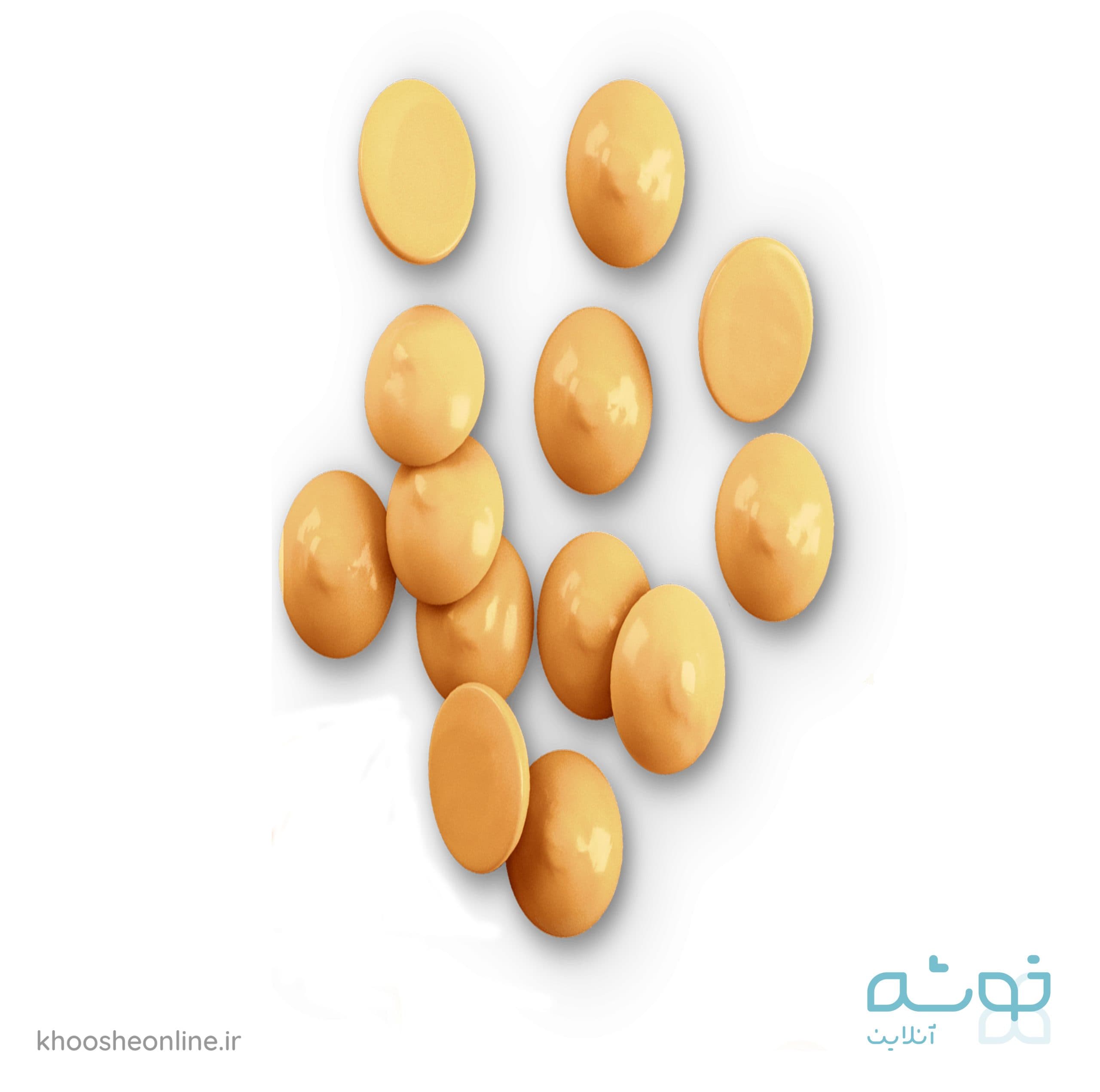 شکلات سکه ای گلد (کارامل) 250 گرمی روزبه شکلات (فلورا)