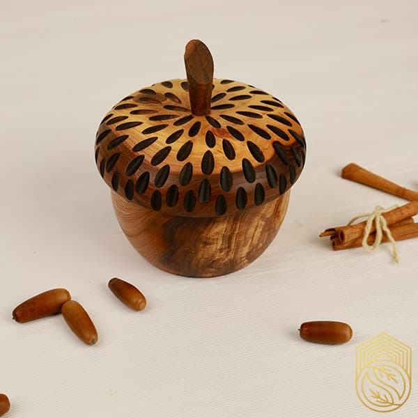 شکلات خوری چوبی مدل بلوطsh373