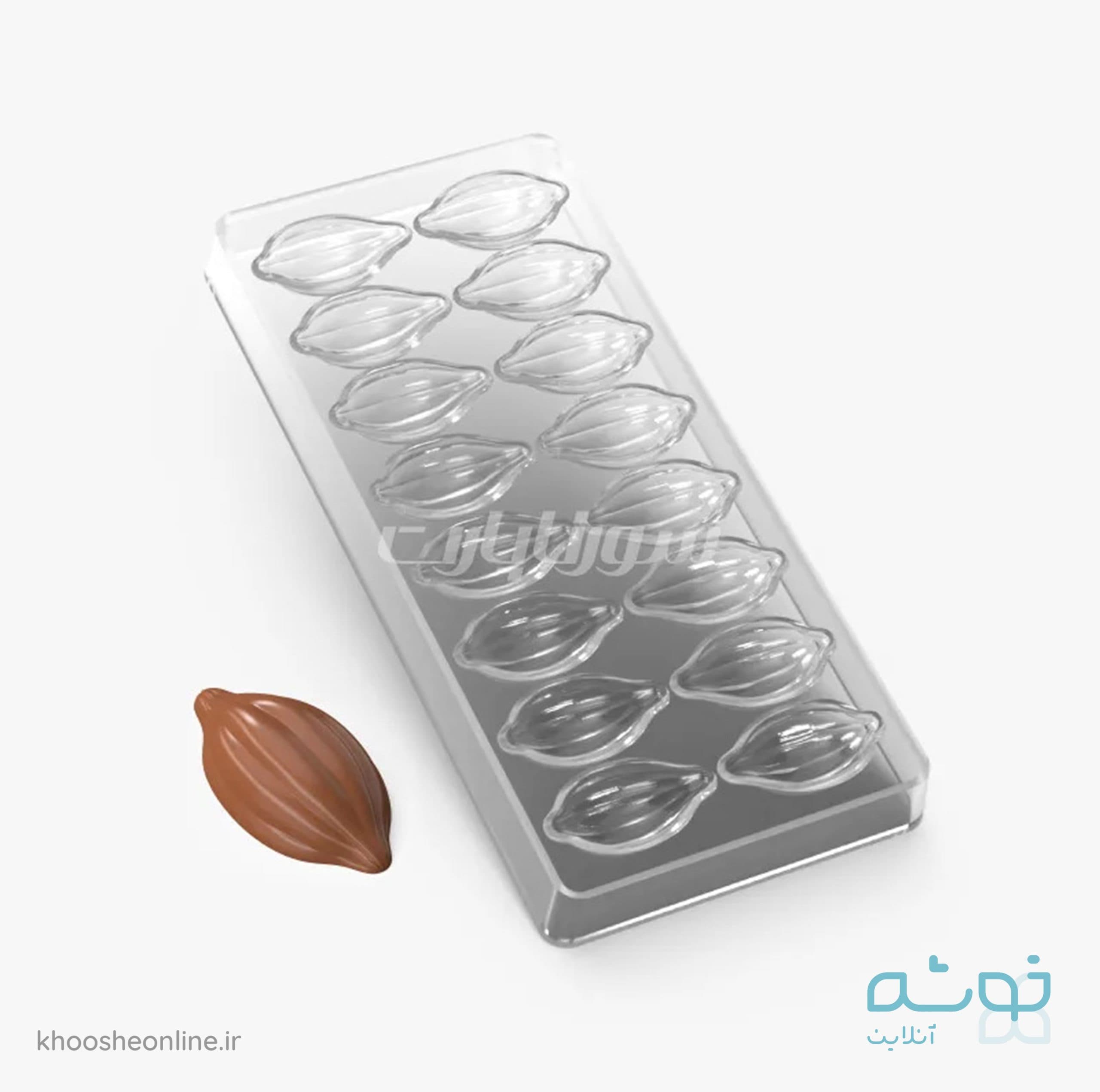 قالب پلی کربنات شکلات سورنا پارت دانه کاکائو کد 21