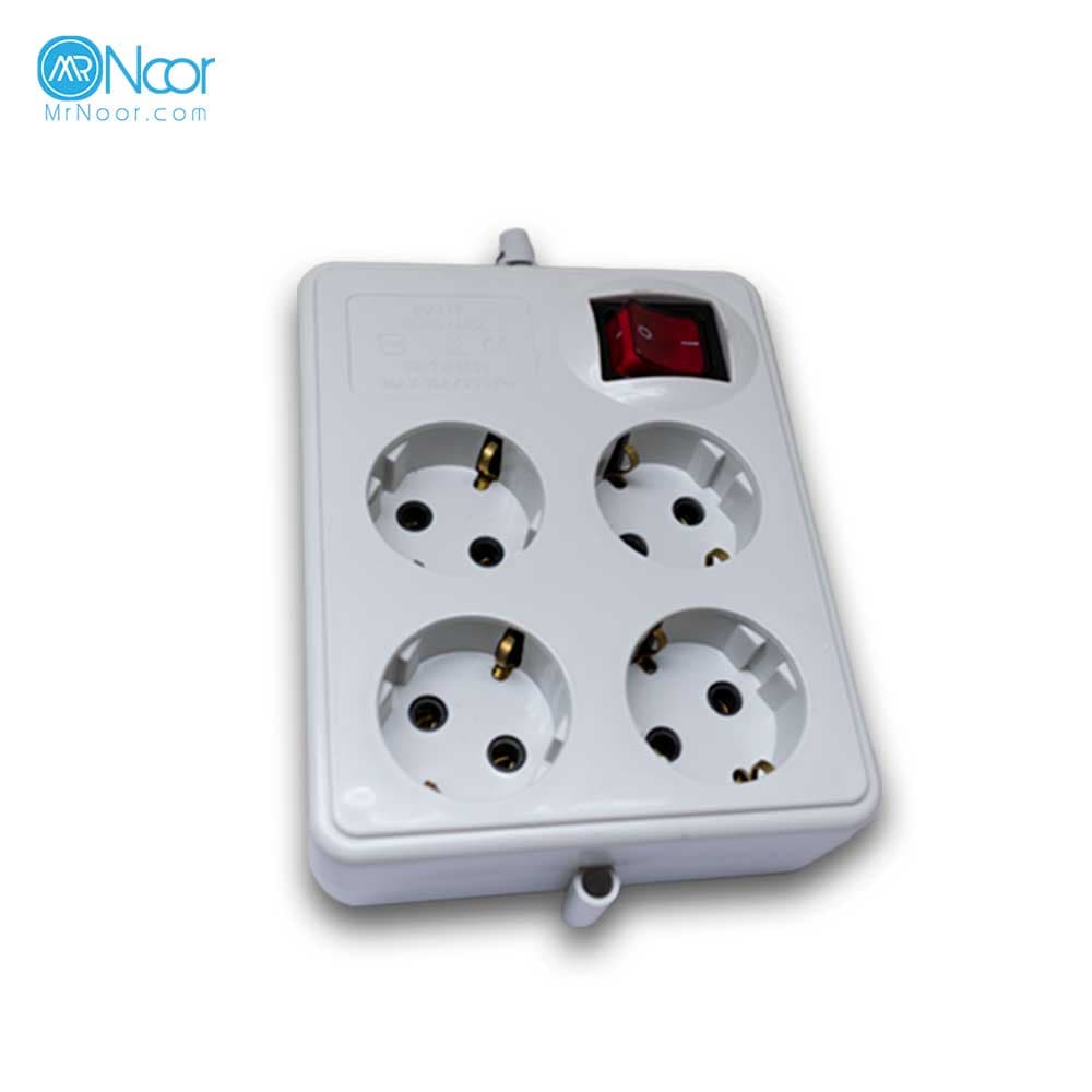 چهار خانه ارت دار با کلید پارت الکتریک 319
