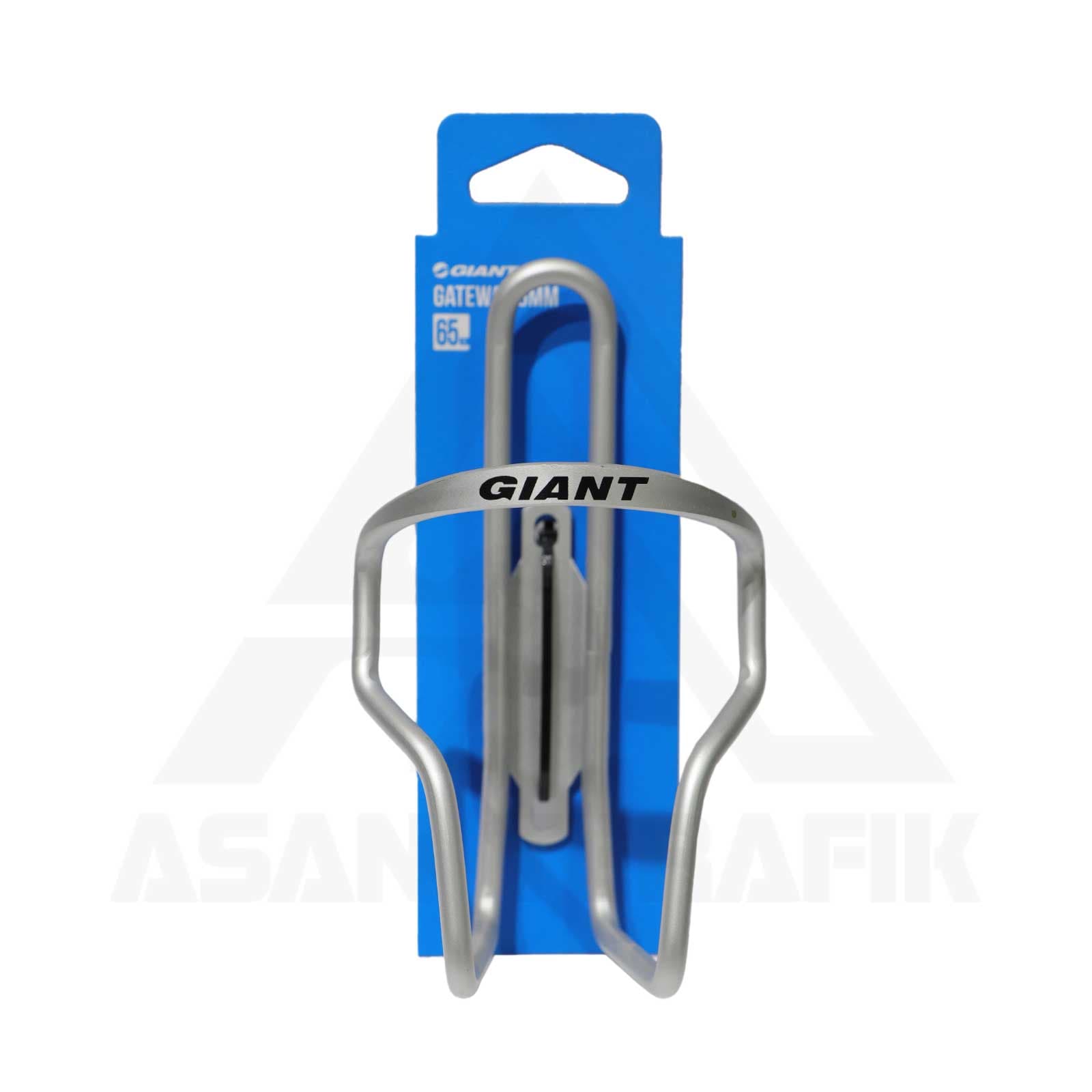 پايه قمقمه دوچرخه جاینت GATEWAY 6MM نقراه ای