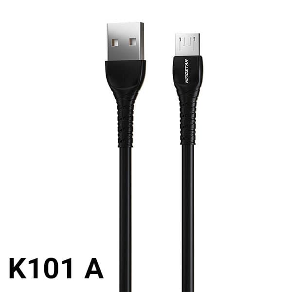 کابل شارژ 1.1 متری Micro USB کینگ استار K101 A