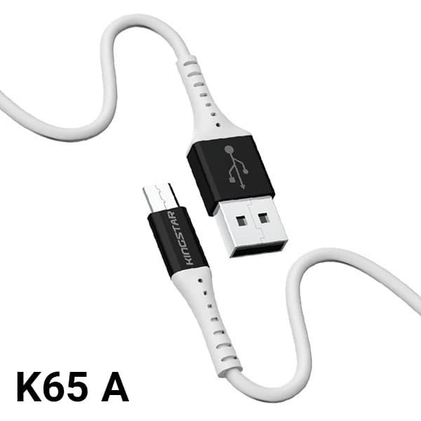 کابل شارژ 1.1 متری Micro USB کینگ استار K65 A
