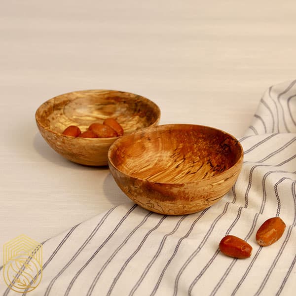 کاسه چوبی ماست خوری توسکا کد sh231