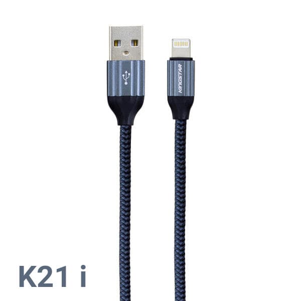 کابل شارژ 1 متری Lightning کینگ استار K21 i