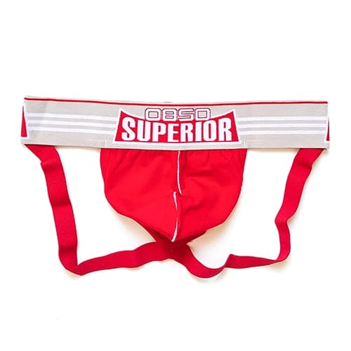 شورت مردانه Jockstrap اورجینال برند 0850 (BS) – ORLVS فانتزی پشت باز 2 بند قرمز