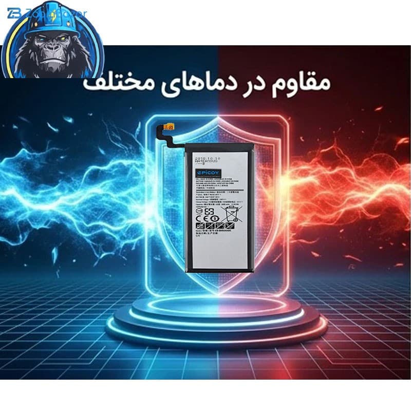 باتری موبایل اپیکوی مدل Gorillong Irj ظرفیت 3000 میلی آمپر ساعت سازگار با گوشی موبایل سامسونگ Galaxy Note 5 — تصویر ۶