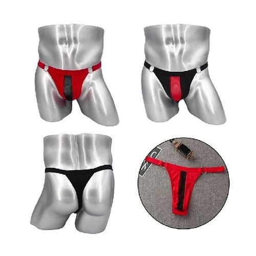 شورت مردانه فانتزی لامبادا (Bikini) حریر وارداتی — تصویر ۶