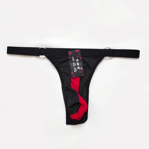 شورت مردانه فانتزی لامبادا (Bikini) حریر وارداتی — تصویر ۵