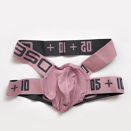 شورت مردانه Jockstrap اورجینال برند 0850 (BS) – ORLVS فانتزی Backless پشت باز 2 بند دور ران — تصویر ۴