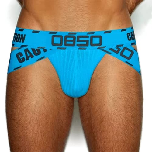 شورت مردانه Jockstrap اورجینال برند 0850 (BS) – ORLVS فانتزی پشت باز 2 بند — تصویر ۳