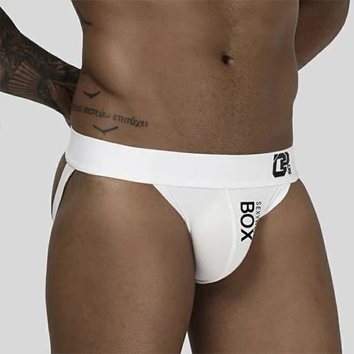 شورت مردانه Jockstrap اورجینال برند ORLVS فانتزی پشت باز 2 بند BOX — تصویر ۳