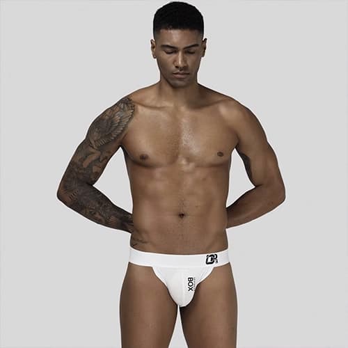 شورت مردانه Jockstrap اورجینال برند ORLVS فانتزی پشت باز 2 بند BOX — تصویر ۶