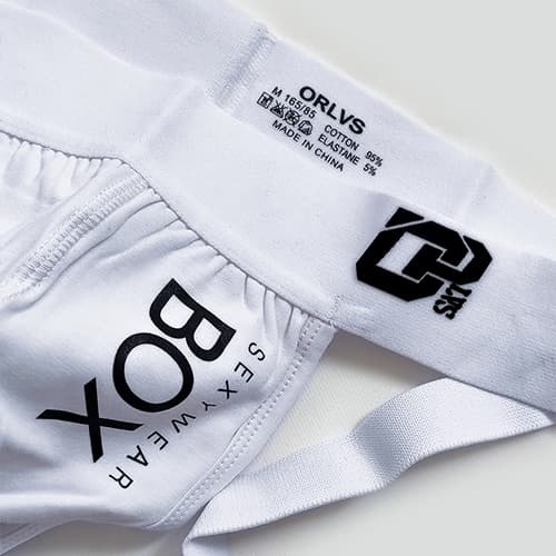 شورت مردانه Jockstrap اورجینال برند ORLVS فانتزی پشت باز 2 بند BOX — تصویر ۴