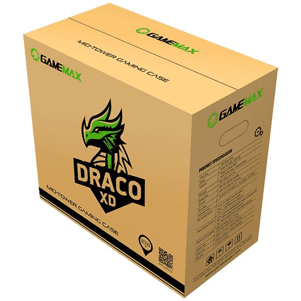 کیس گیمینگ گیم‌مکس Draco XD — تصویر ۶