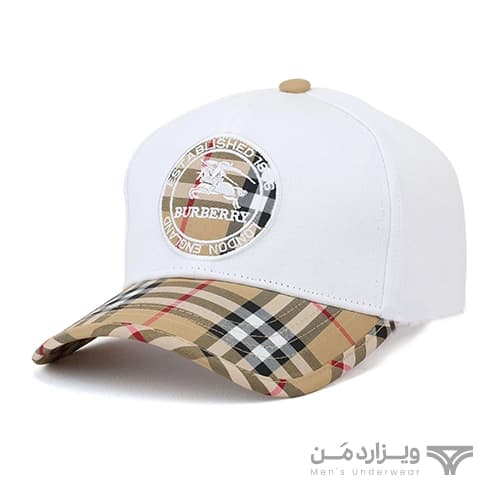 کلاه کپ (لبه دار) مردانه بربری لندن Burberry London — تصویر ۳