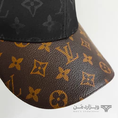 کلاه کپ (لبه دار) مردانه لویی وُیتون LOUIS VUITTON پاریس لبه چرمی — تصویر ۷