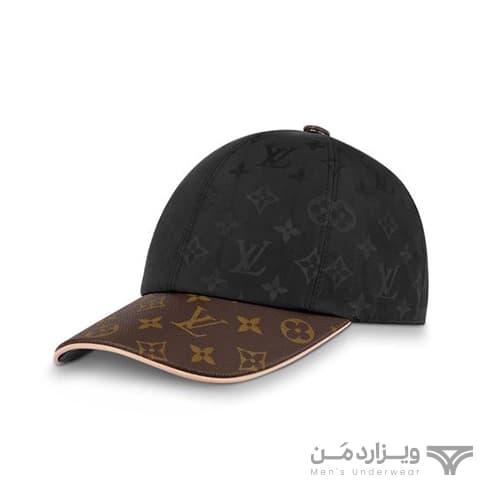 کلاه کپ (لبه دار) مردانه لویی وُیتون LOUIS VUITTON پاریس لبه چرمی — تصویر ۳