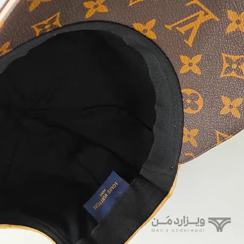 کلاه کپ (لبه دار) مردانه لویی وُیتون LOUIS VUITTON پاریس لبه چرمی — تصویر ۶