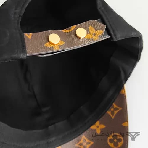 کلاه کپ (لبه دار) مردانه لویی وُیتون LOUIS VUITTON پاریس لبه چرمی — تصویر ۸