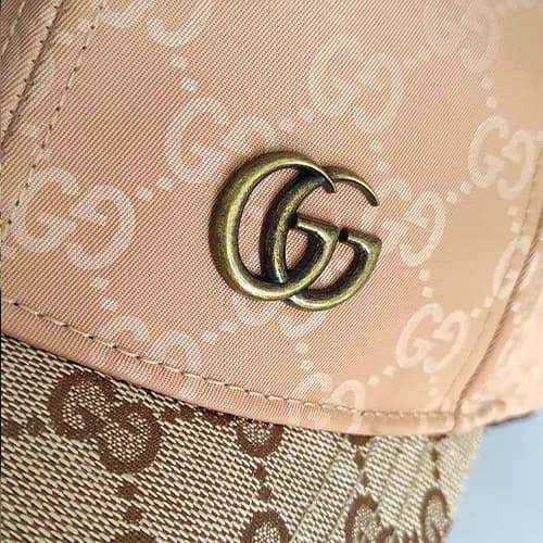کلاه کپ (لبه دار) مردانه گوچی GUCCI ایتالیا لوگو دار — تصویر ۷