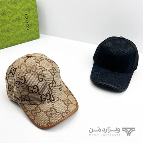 کلاه کپ (لبه دار) مردانه گوچی GUCCI ایتالیا — تصویر ۳