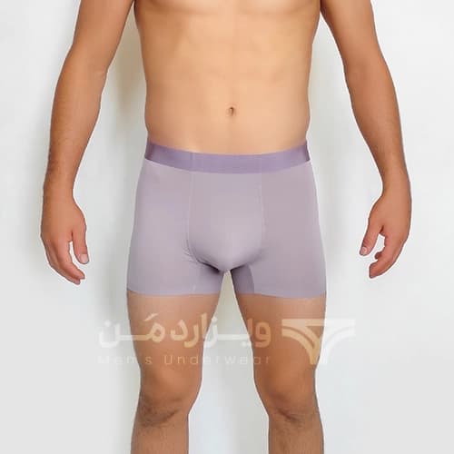 پک 3 تایی شورت مردانه ابریشمی یخی پادار وارداتی — تصویر ۵