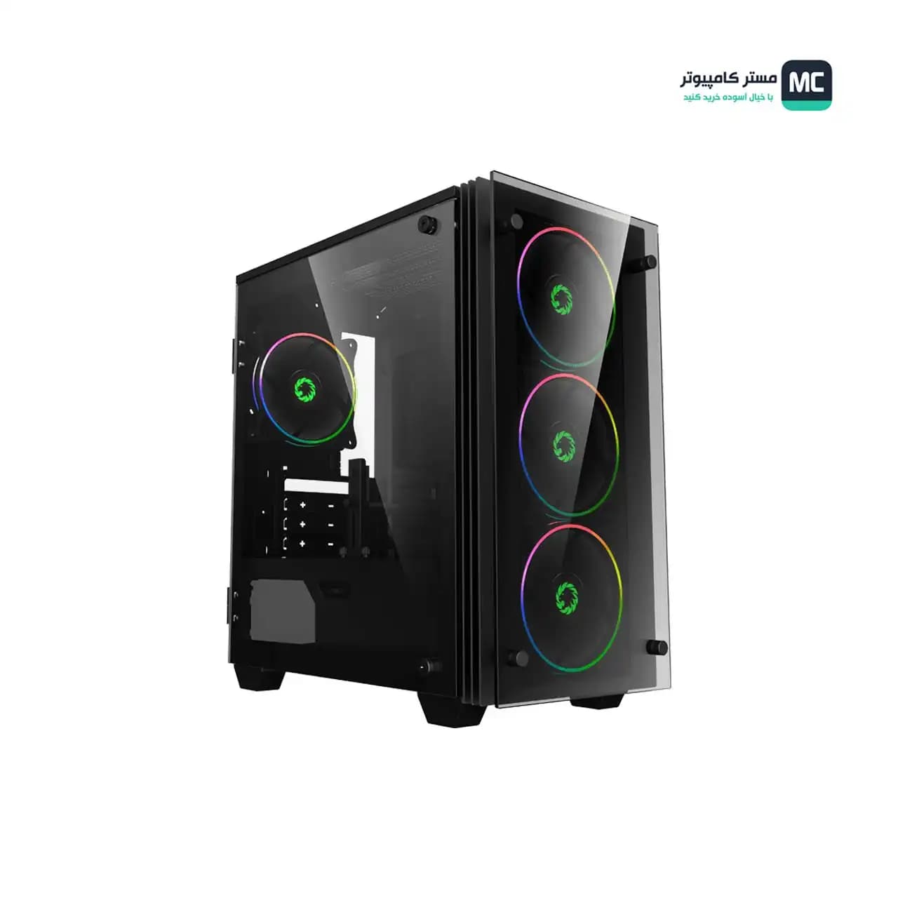 کیس گیمینگ گیم‌مکس MINI STRATOS H609 — تصویر ۱۲