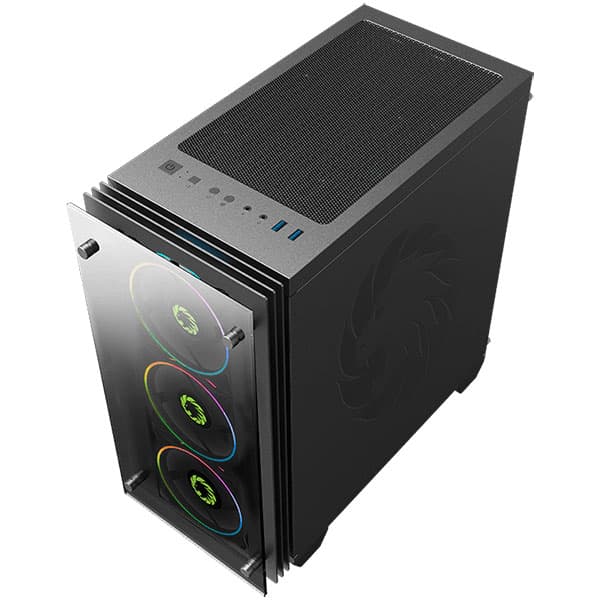 کیس گیمینگ گیم‌مکس MINI STRATOS H609 — تصویر ۳