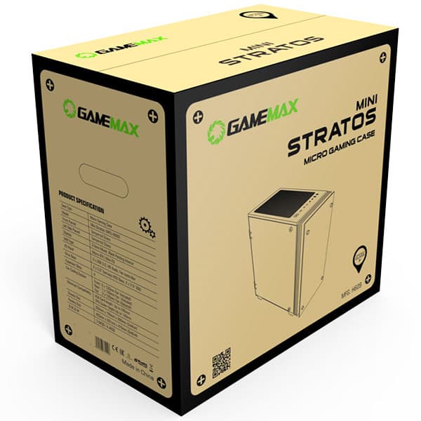 کیس گیمینگ گیم‌مکس MINI STRATOS H609 — تصویر ۵