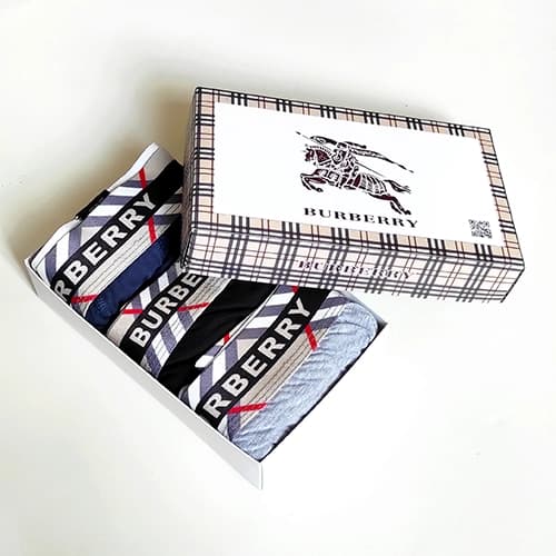 پک لاکچری 3 عددی شورت مردانه پادار بربری Burberry London ترک