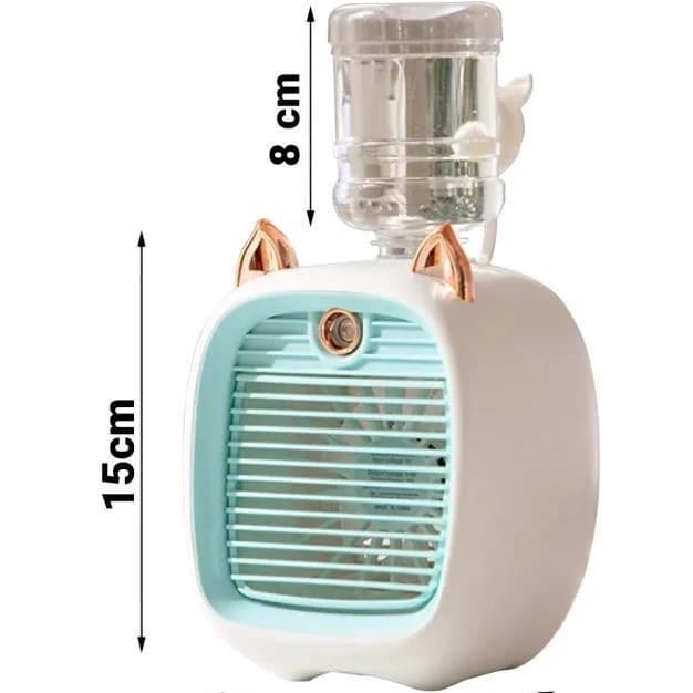 پنکه رومیزی مدل FC-6602 طرح روباه کوچک ظرفیت 1200 میلی آمپر ساعت — تصویر ۴