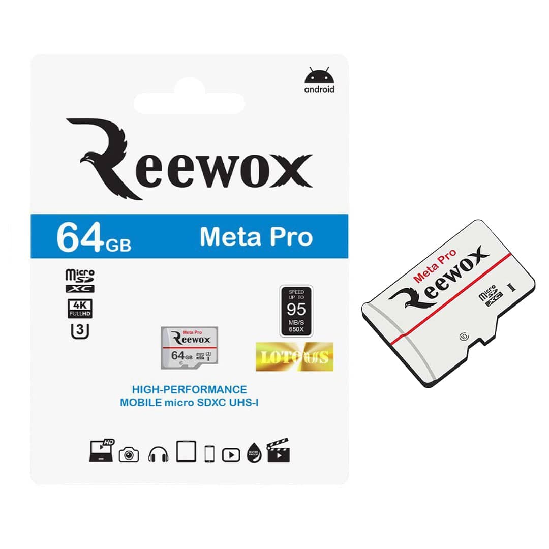 مموری کارت Reewox META PRO U1 64GB