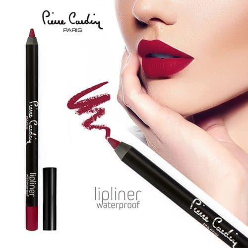 خط لب مدادی ضدآب پیرکاردین مدل Bordeaux Plum شماره 11101
