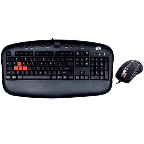 کیبورد و موس گیمینگ ای فورتک KX-2810BK