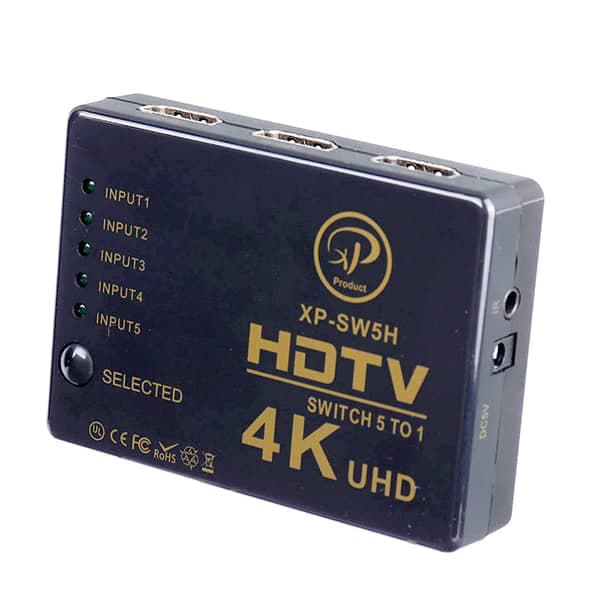سوییچ 5 پورت HDMI مدل XP-Product XP-SW5H