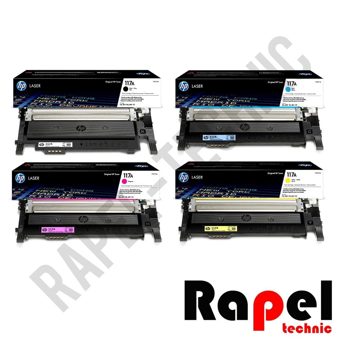 کارتریج ست چهار رنگ 117A (گارانتی دار) HP | مناسب 150a 150nw 178nw 179fnw