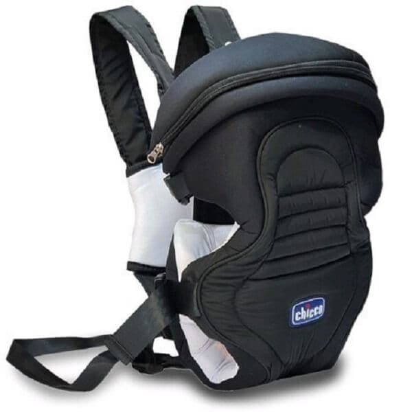 آغوشی چیکوو طوسی و مشکی مدل Chicco Marsupio go — تصویر ۲