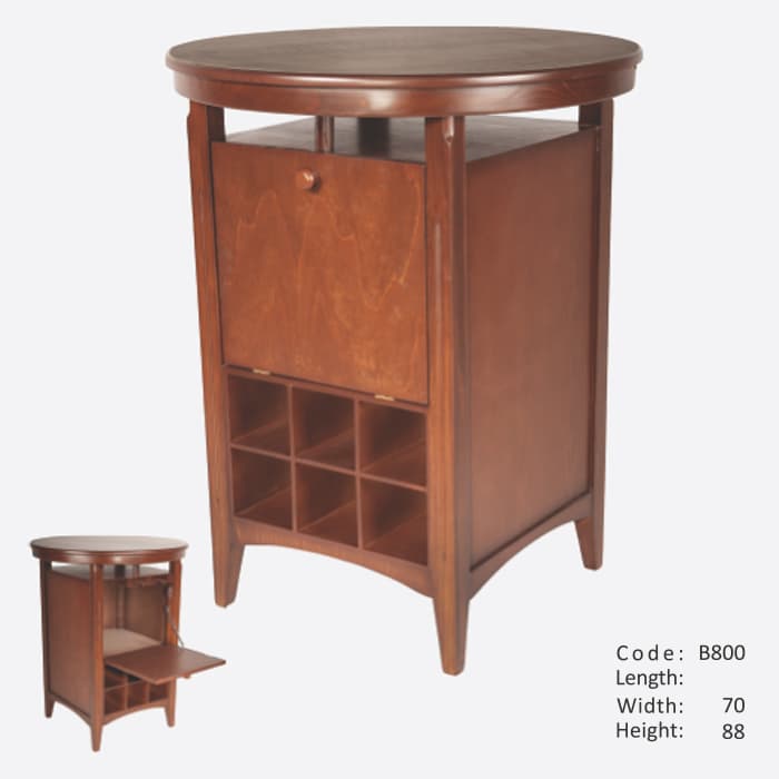 میز تلفن چوبی کد IGA-B800